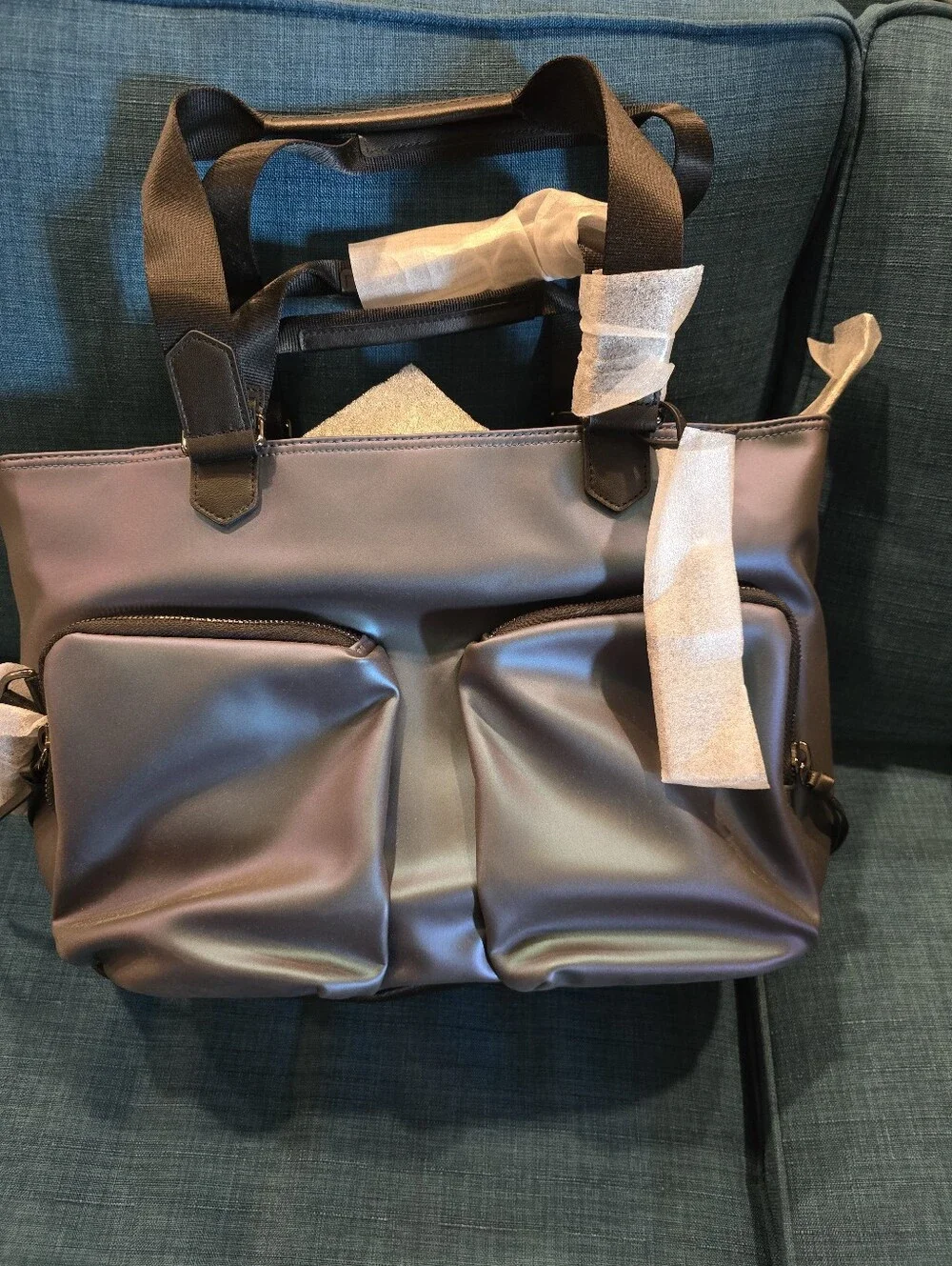 NWT Tumi Voyageur Teal Laptop Tote